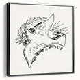 Expressionist Art: Peace Dove with Sunburst