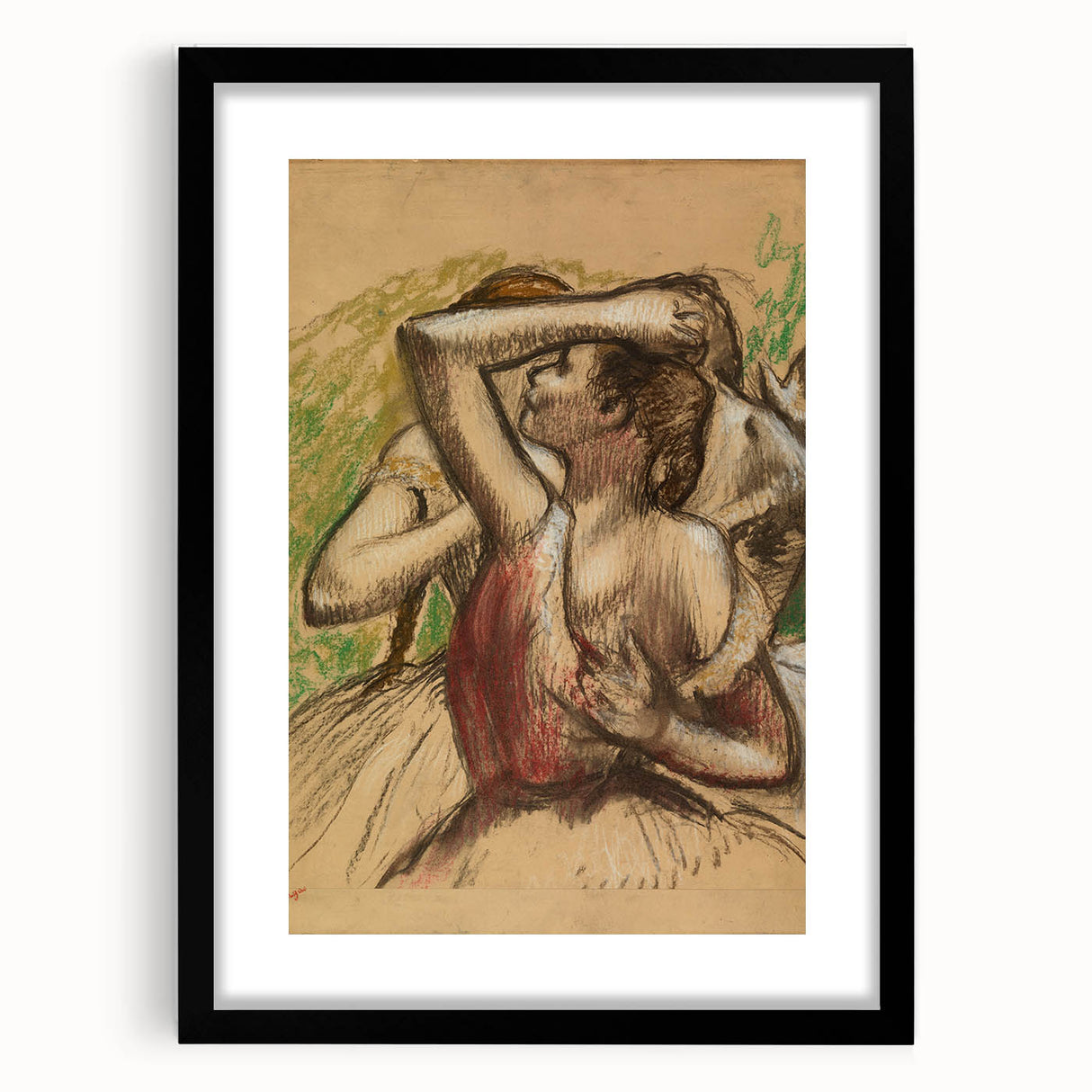 Impressionist Dance Wall Art - Edgar Degas' Elegant Dancers Print