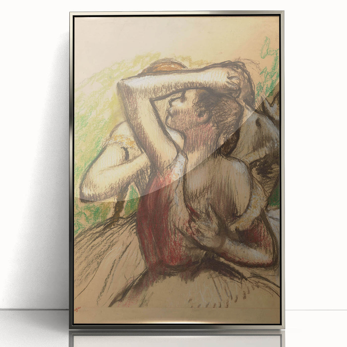 Impressionist Dance Wall Art - Edgar Degas' Elegant Dancers Print