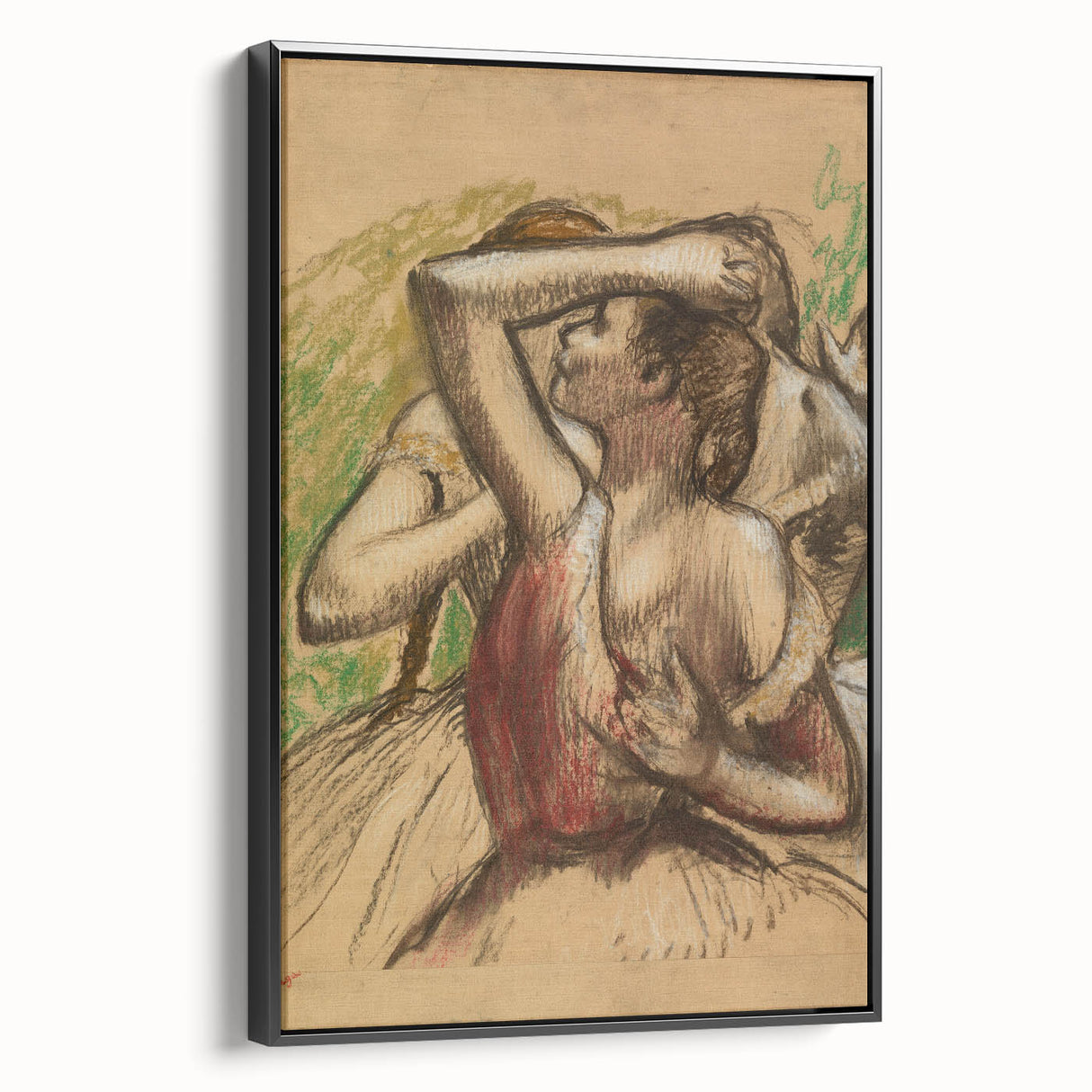 Impressionist Dance Wall Art - Edgar Degas' Elegant Dancers Print