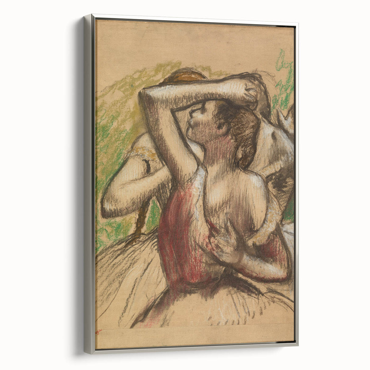 Impressionist Dance Wall Art - Edgar Degas' Elegant Dancers Print
