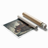 Rustic Cottages - Moody Modern Wall Art in Earthy, Dark Tones