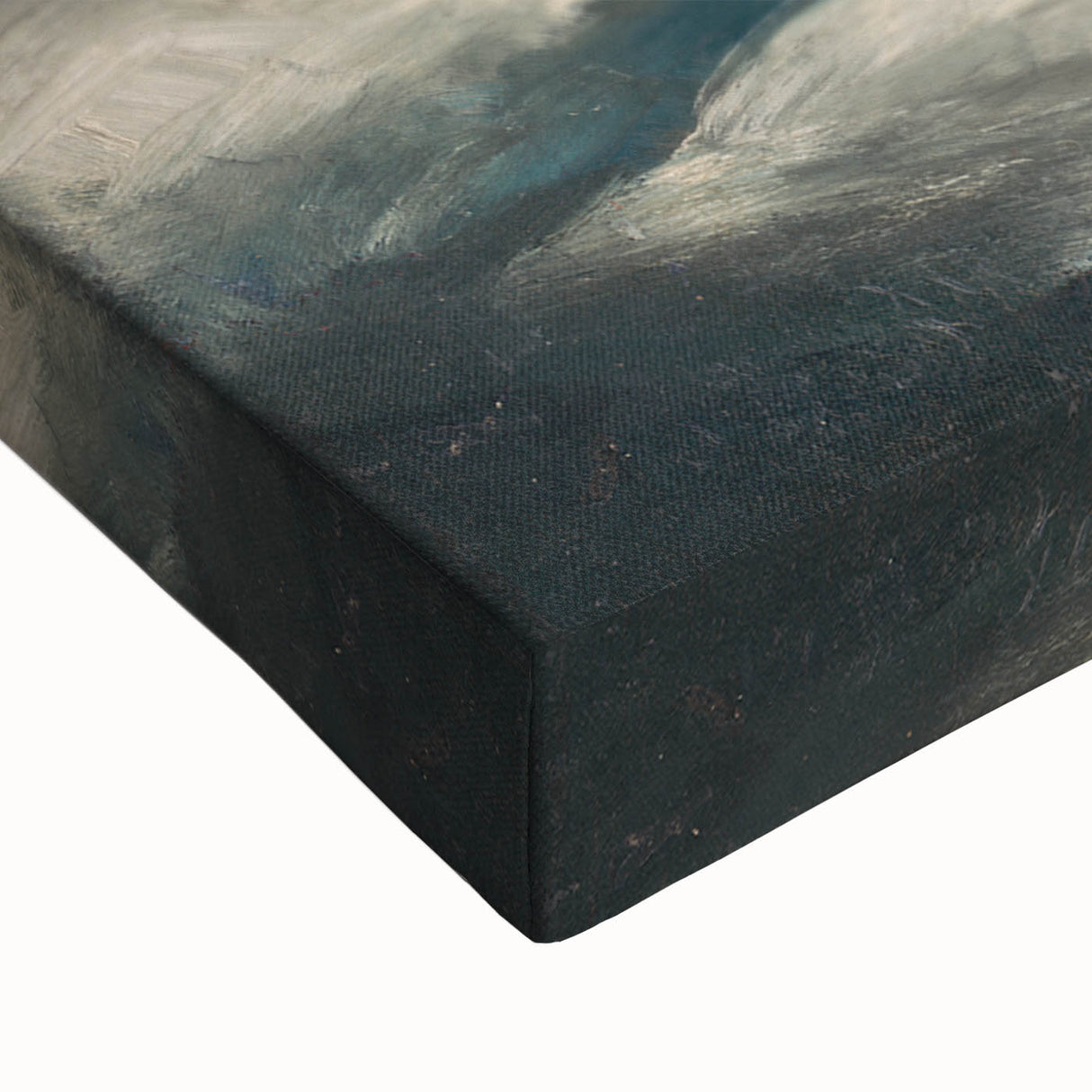 Rustic Cottages - Moody Modern Wall Art in Earthy, Dark Tones
