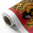 Jimi Hendrix Retro Wall Art – Vintage Baton Rouge Concert Print