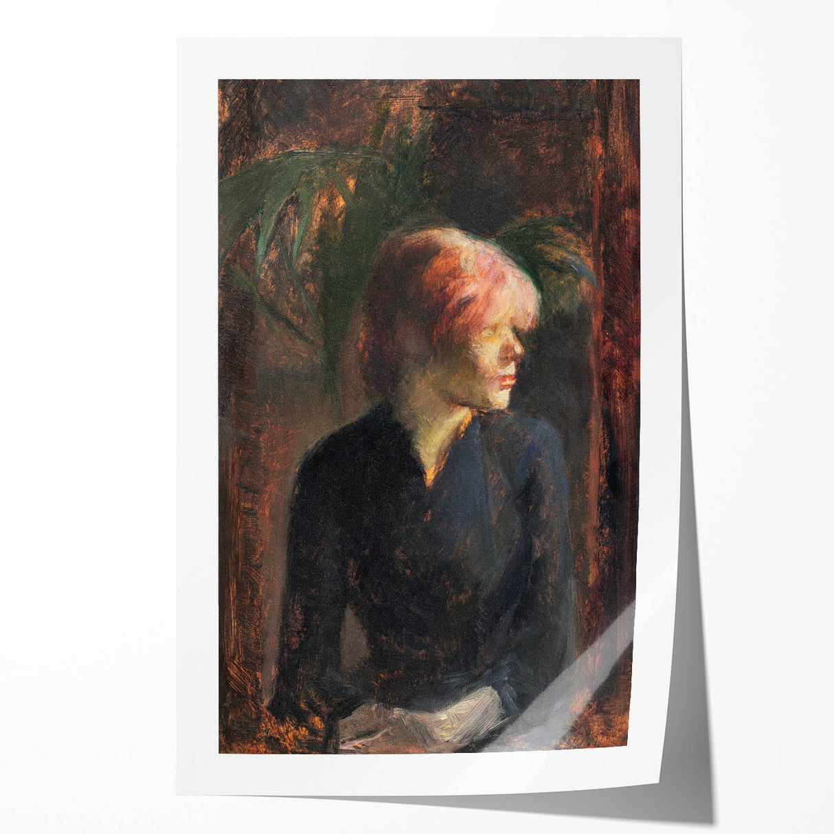Modern Wall Art Print - Classic Portrait, Contemporary Art for Home Decor