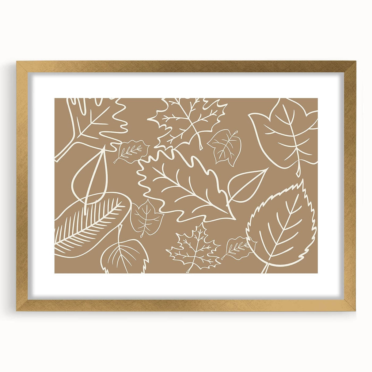 Extra large abstract art print featuring textured fall colors on a canvas, ideal for living room decor.