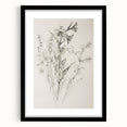 Elegant abstract floral frame in matte black, showcasing intricate designs and vivid colors, perfect for modern home decor or art display.