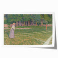 Baroque Art Elegant Garden Scene - Impressionist Baroque Art Print