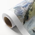 Impressionist Mountain Landscape Wall Art - Sargent's Alpine Print