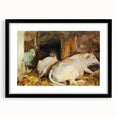 Classic Romantic Paintings: Three Oxen by John Singer Sargent