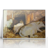 Classic Romantic Paintings: Three Oxen by John Singer Sargent