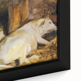 Classic Romantic Paintings: Three Oxen by John Singer Sargent