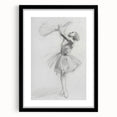 Abstract figurative black frame with mat, showcasing a modern artistic design suitable for contemporary decor. Perfect for elevating living spaces or offices.