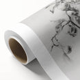 Abstract floral design on rolled canvas, showcasing vibrant colors and intricate patterns, ideal for modern home decor. Packaged securely in a robust cardboard tube.