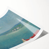 Tranquil Coastal Scene - Classic Baroque Landscape Art Print