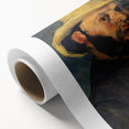 Impressionist Portrait Wall Art - Cézanne's Gustave Boyer in Straw Hat