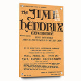 Jimi Hendrix Retro Wall Art – Vintage Concert Experience Print