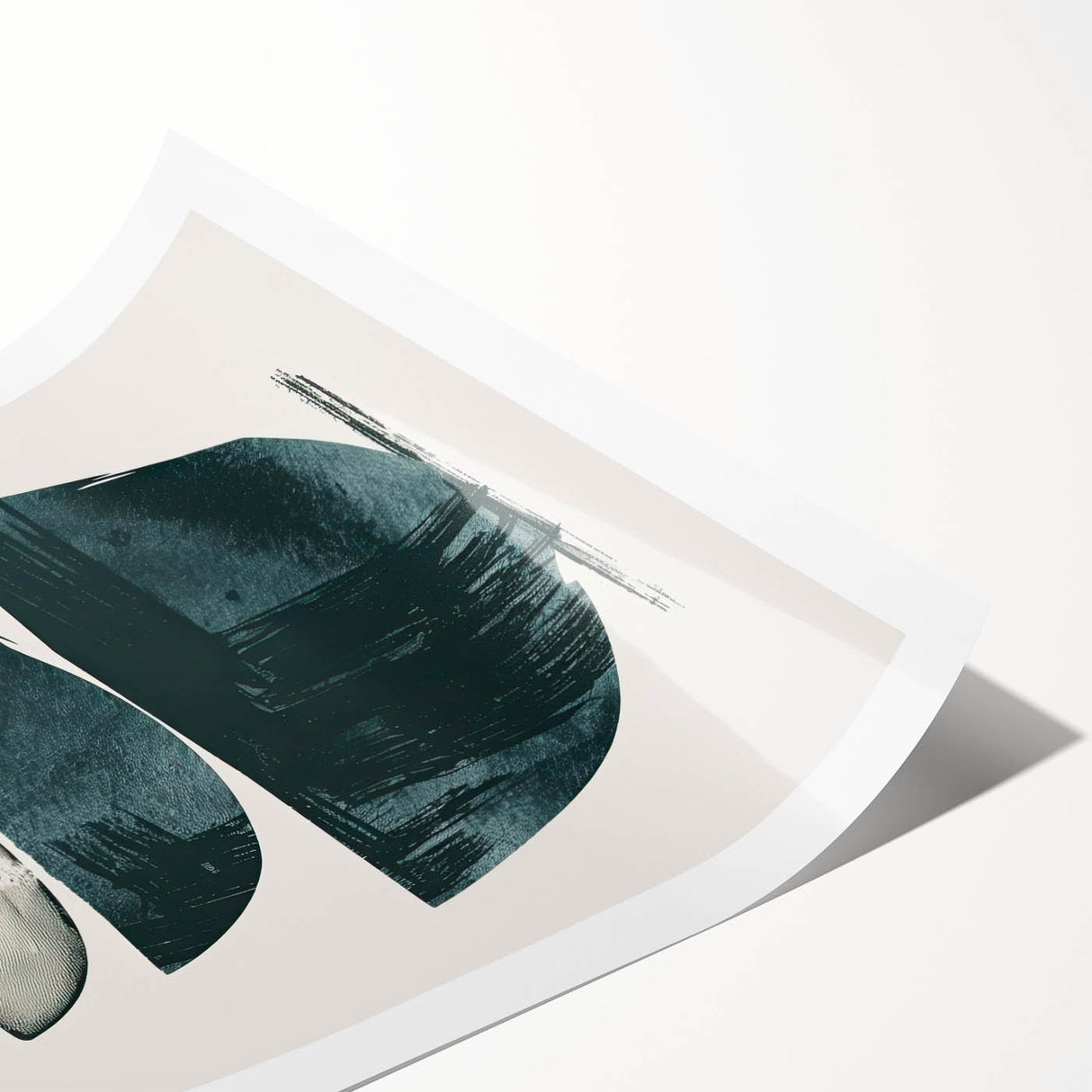 Dining Room Wall Art - Minimalist Abstract Stacked Bowls