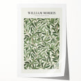 Colorful abstract floral design rolled print showcasing vibrant hues of blue, pink, and green, perfect for home decor or artistic display.