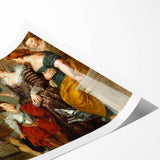 Historical Romanticism Canvas: Henri IV and Marie de’ Medici by Delacroix