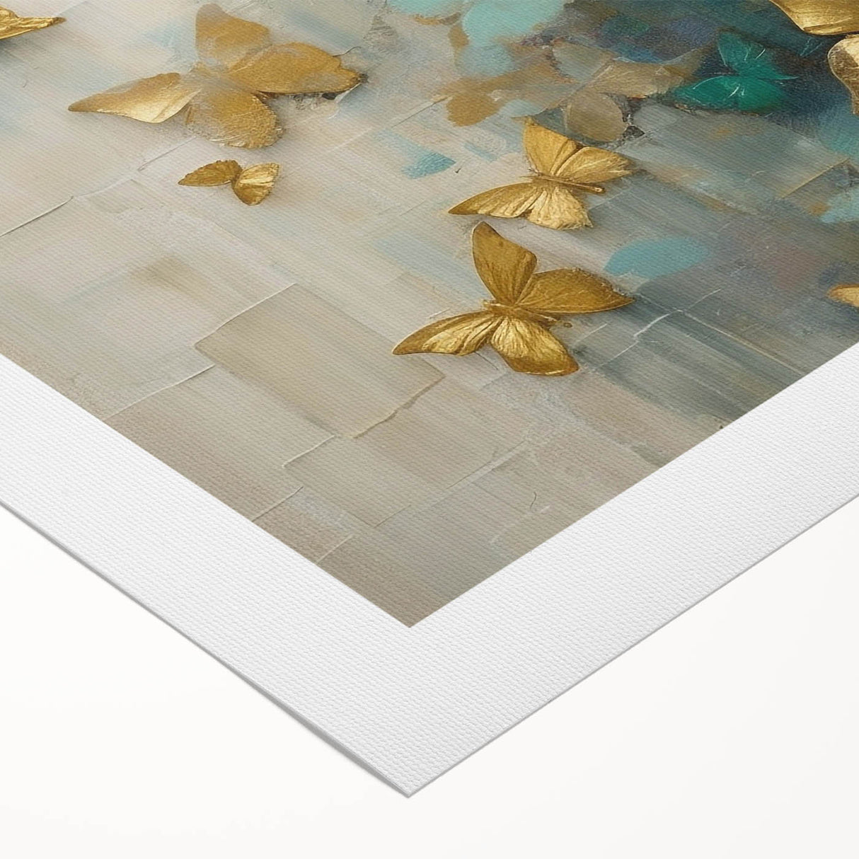 Butterfly Living Room Wall Art - Modern Canvas & Framed Print