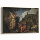 Baroque and Rococo Wall Art - Angelic Encounter - Classic Art Print