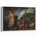 Baroque and Rococo Wall Art - Angelic Encounter - Classic Art Print