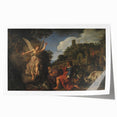 Baroque and Rococo Wall Art - Angelic Encounter - Classic Art Print