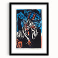 Abstract Expressionism Wall Art: The Agonies of Love