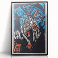 Abstract Expressionism Wall Art: The Agonies of Love