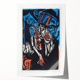 Abstract Expressionism Wall Art: The Agonies of Love