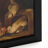 Classic Romantic Paintings: Farmyard Fowls by John James Audubon