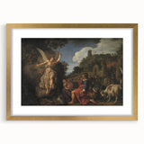 Baroque and Rococo Wall Art - Angel's Message - Antique Art Print
