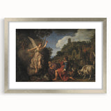 Baroque and Rococo Wall Art - Angel's Message - Antique Art Print