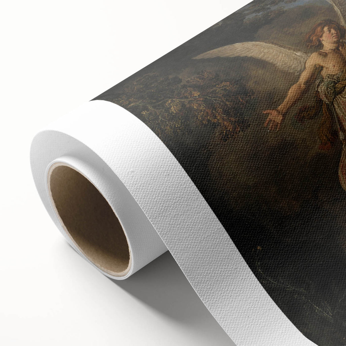 Baroque and Rococo Wall Art - Angel's Message - Antique Art Print