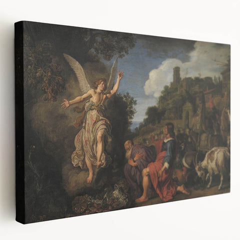 Baroque and Rococo Wall Art - Angel's Message - Antique Art Print