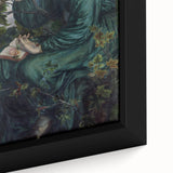 Famous Romantic Era Art: The Day Dream by Dante Gabriel Rossetti