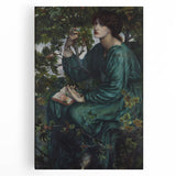 Famous Romantic Era Art: The Day Dream by Dante Gabriel Rossetti