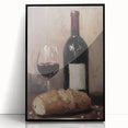 Large abstract wall art featuring mid-century modernist style in vibrant colors on a framed acrylic.