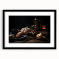 Extra large wall art featuring abstract art prints of colorful, textured fruits, ideal for living room decor.