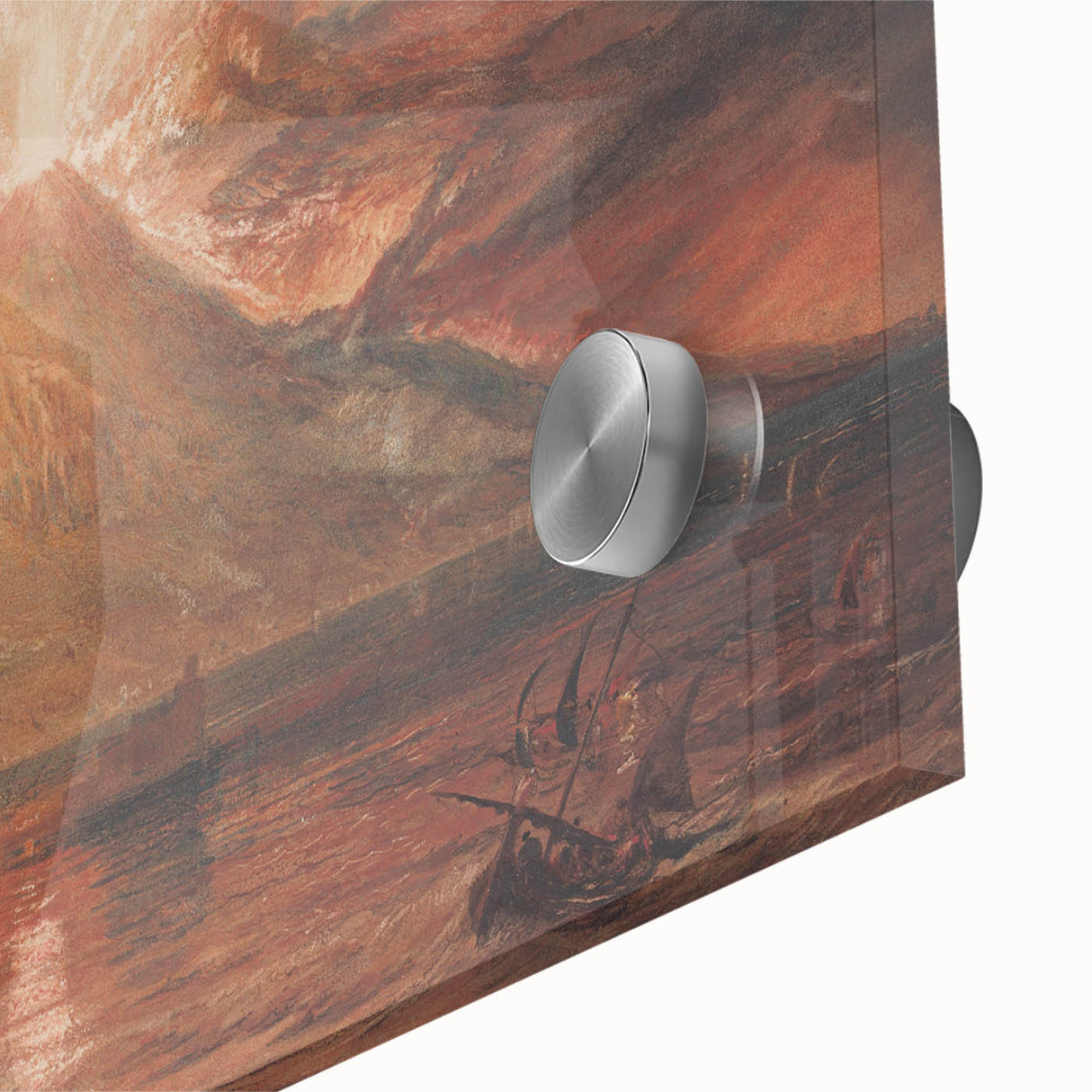 Historical Romanticism Canvas: Vesuvius in Eruption