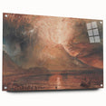 Historical Romanticism Canvas: Vesuvius in Eruption