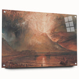 Historical Romanticism Canvas: Vesuvius in Eruption