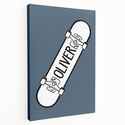 Personalized Skateboard - Boys Room Wall Art Kids Decor