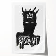 Modern Pop Art Wall Art - Bold Black and White Canvas Print