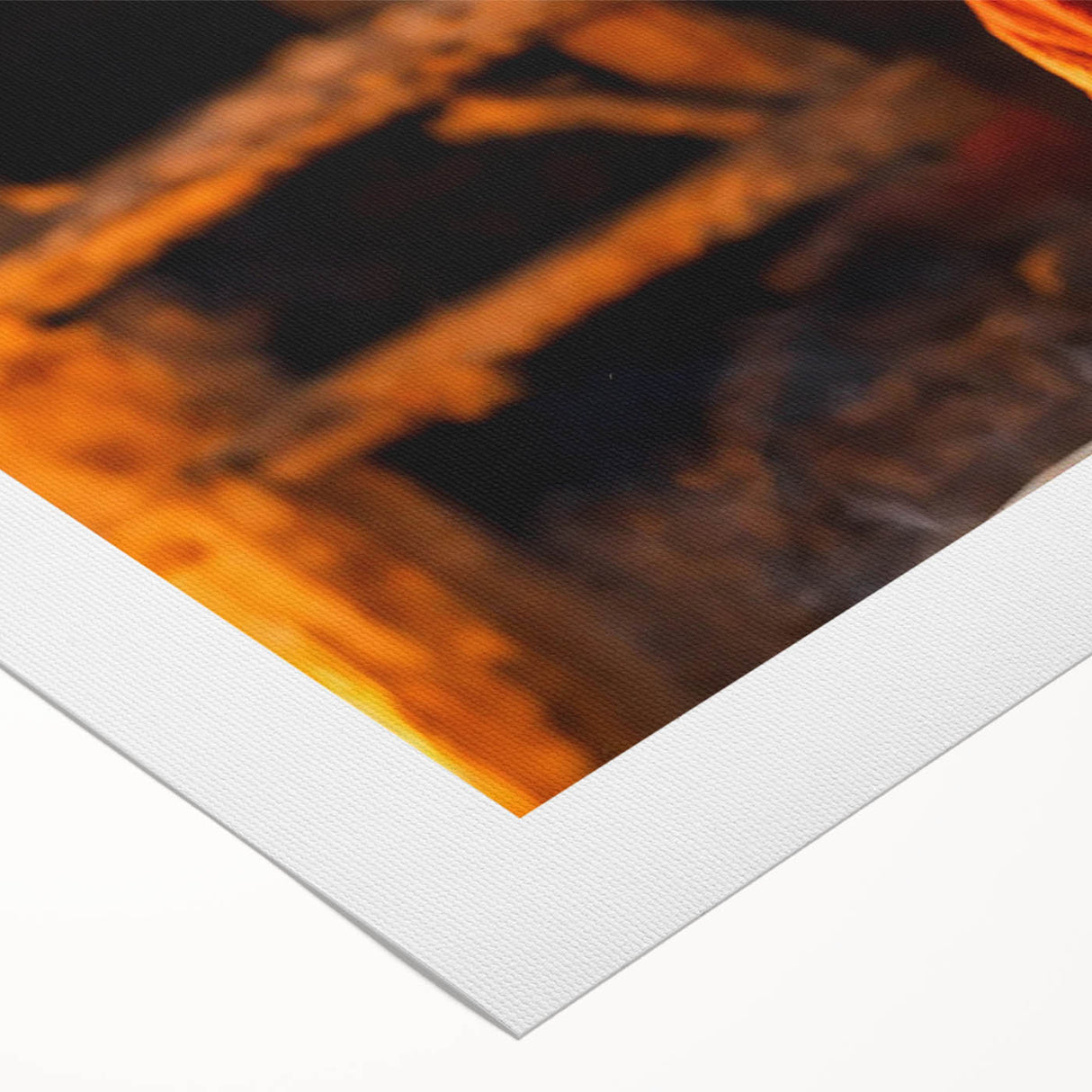 Art deco poster featuring Ethiopian scenery in muted earth tones on rolled canvas, suitable for dining room decor.