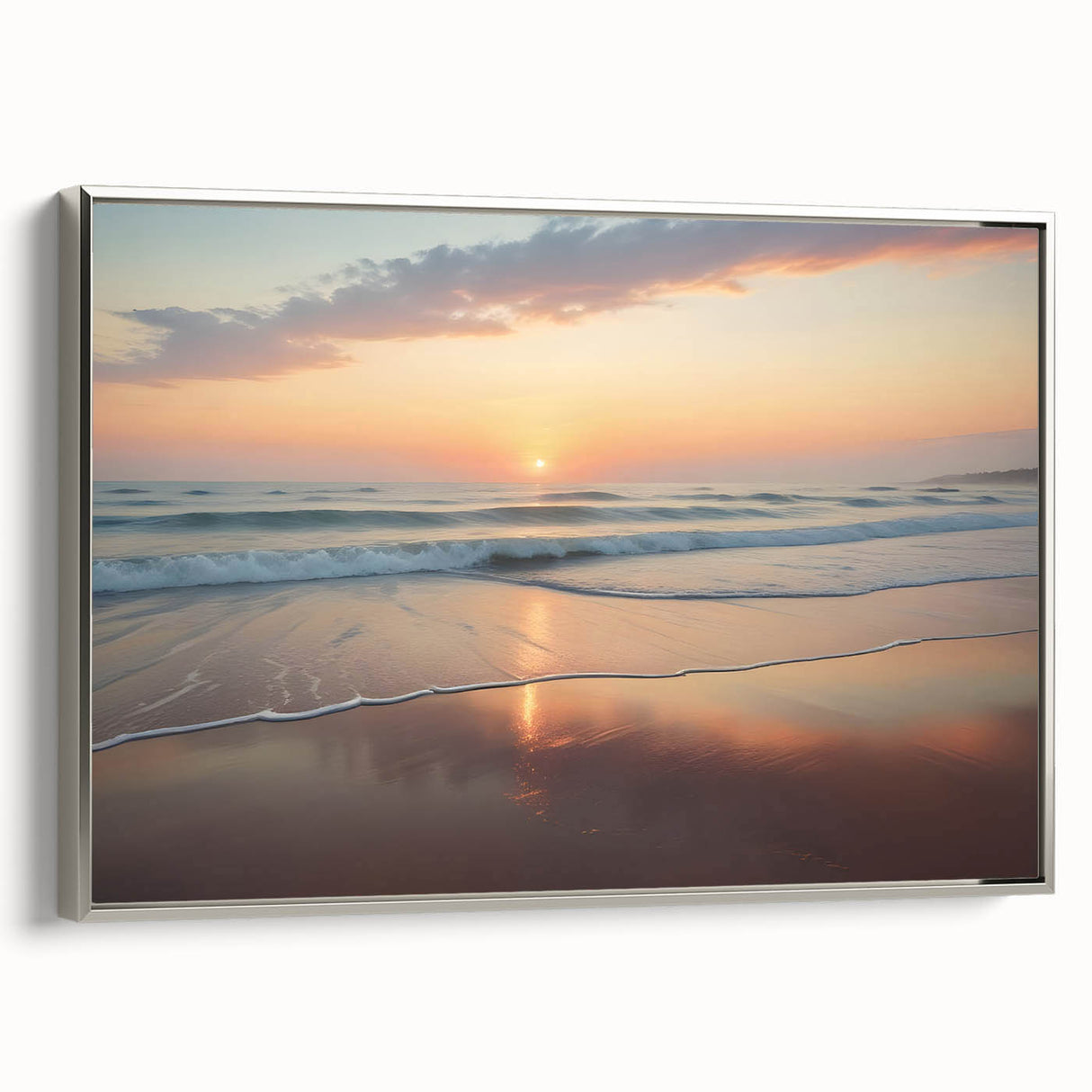 Framed canvas depicting a vintage Cuban landscape in colorful art style, ideal for adding a cultural touch to any room.