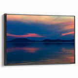 Black and white landscape art painting of a vintage European scene on a framed canvas, ideal for bedroom wall decor.
