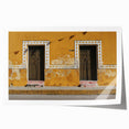 Rolled canvas print of Quintana Roo scenery with vibrant green and blue tones, ideal for art wall dining room.