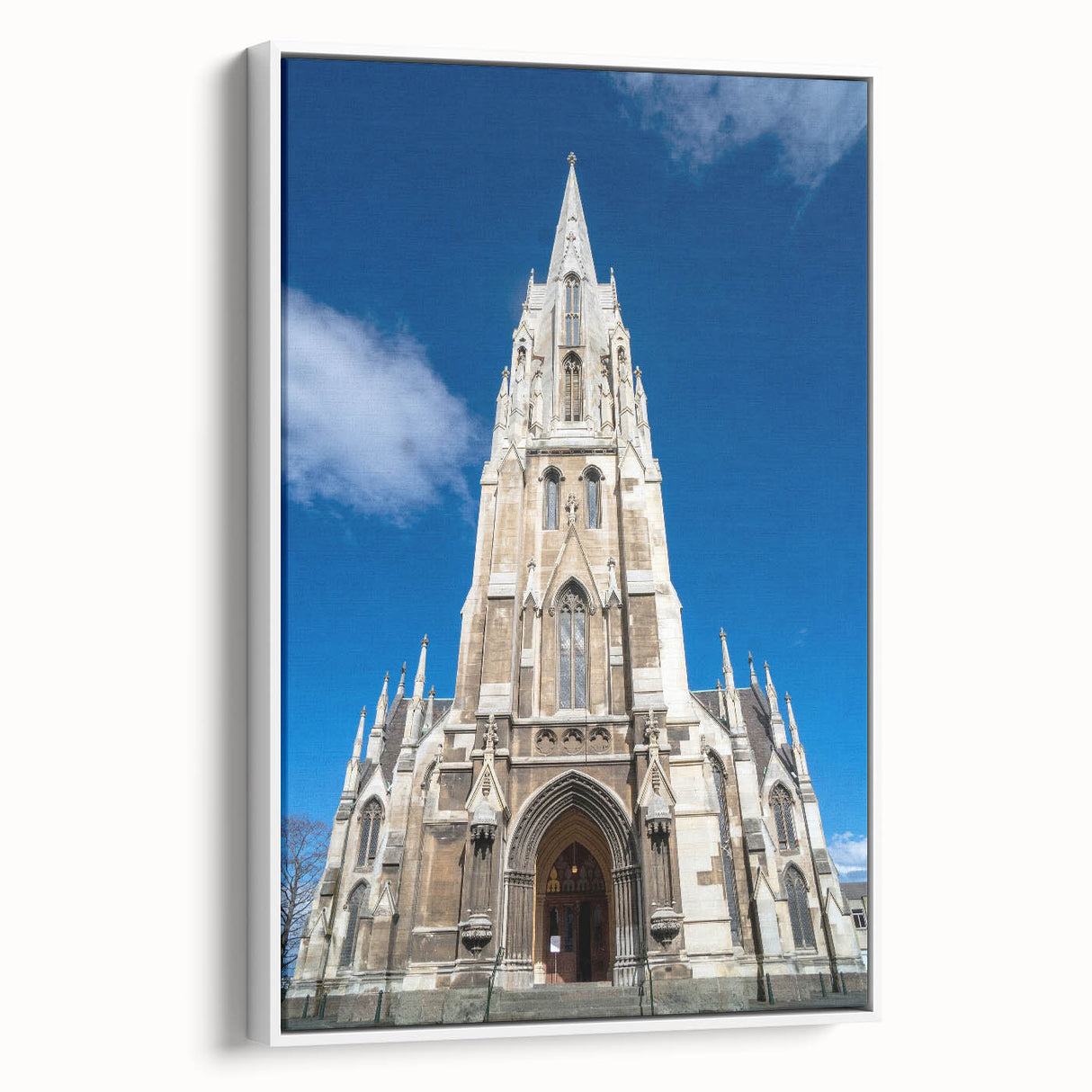 Vintage poster art of Otago, New Zealand with colorful landscape on extra large framed canvas, ideal for living room decor.
